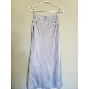 Anne Stanley Light Blue Mini Dress
